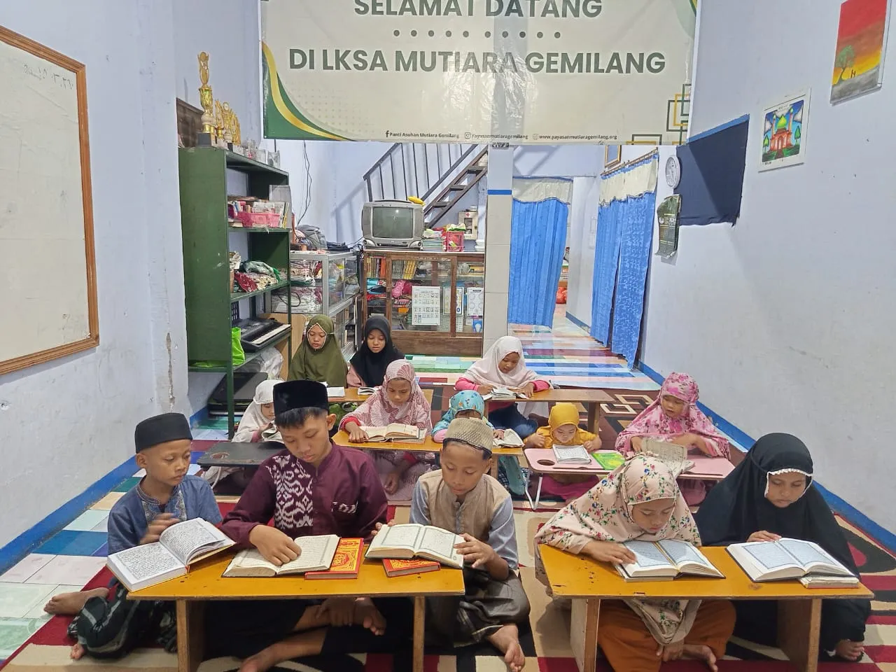 Mengaji anak anak panti 2