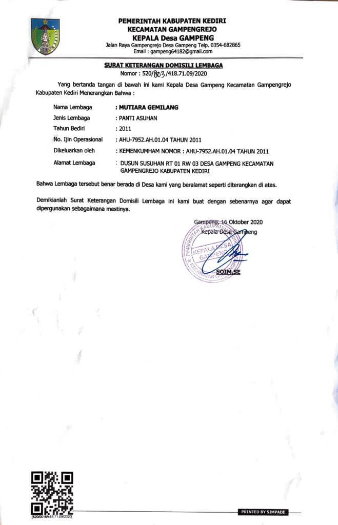 Domisili Gampeng